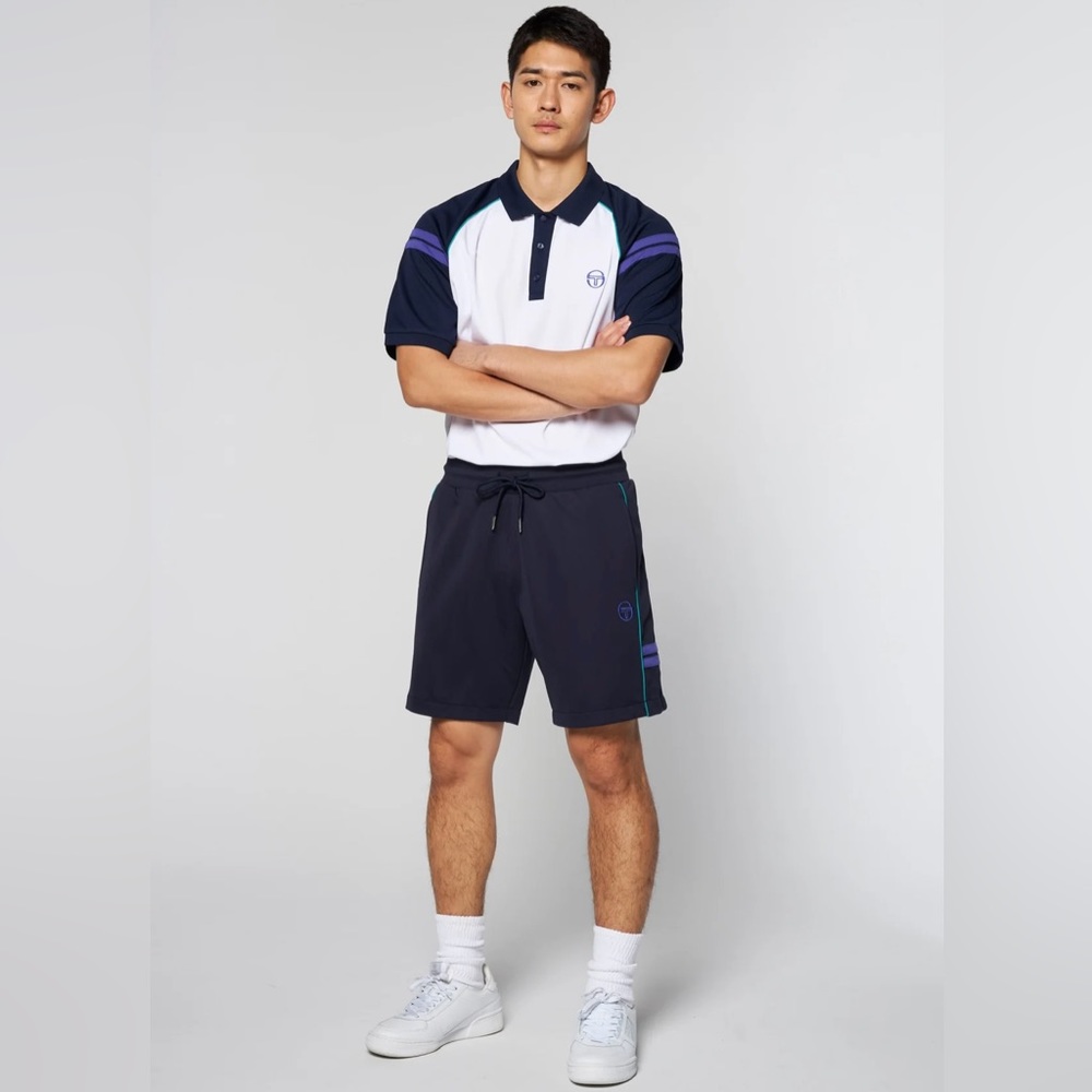Maritime Blue Ascot Short by Sergio Tacchini